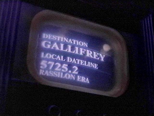TARDIS Destination Monitor